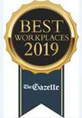 PPLD has been chosen as one of the Gazette's Best Workplaces in 2019 Gazette Best Workplace 2019