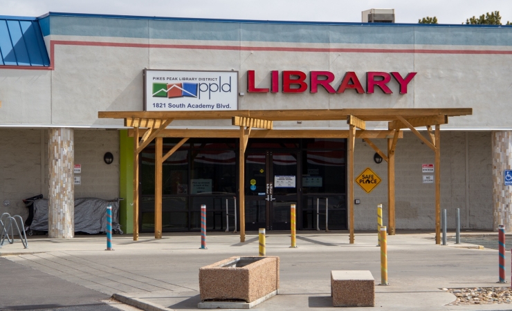Exterior Photo of Sand Creek Library Exterior Photo of Sand Creek Library
